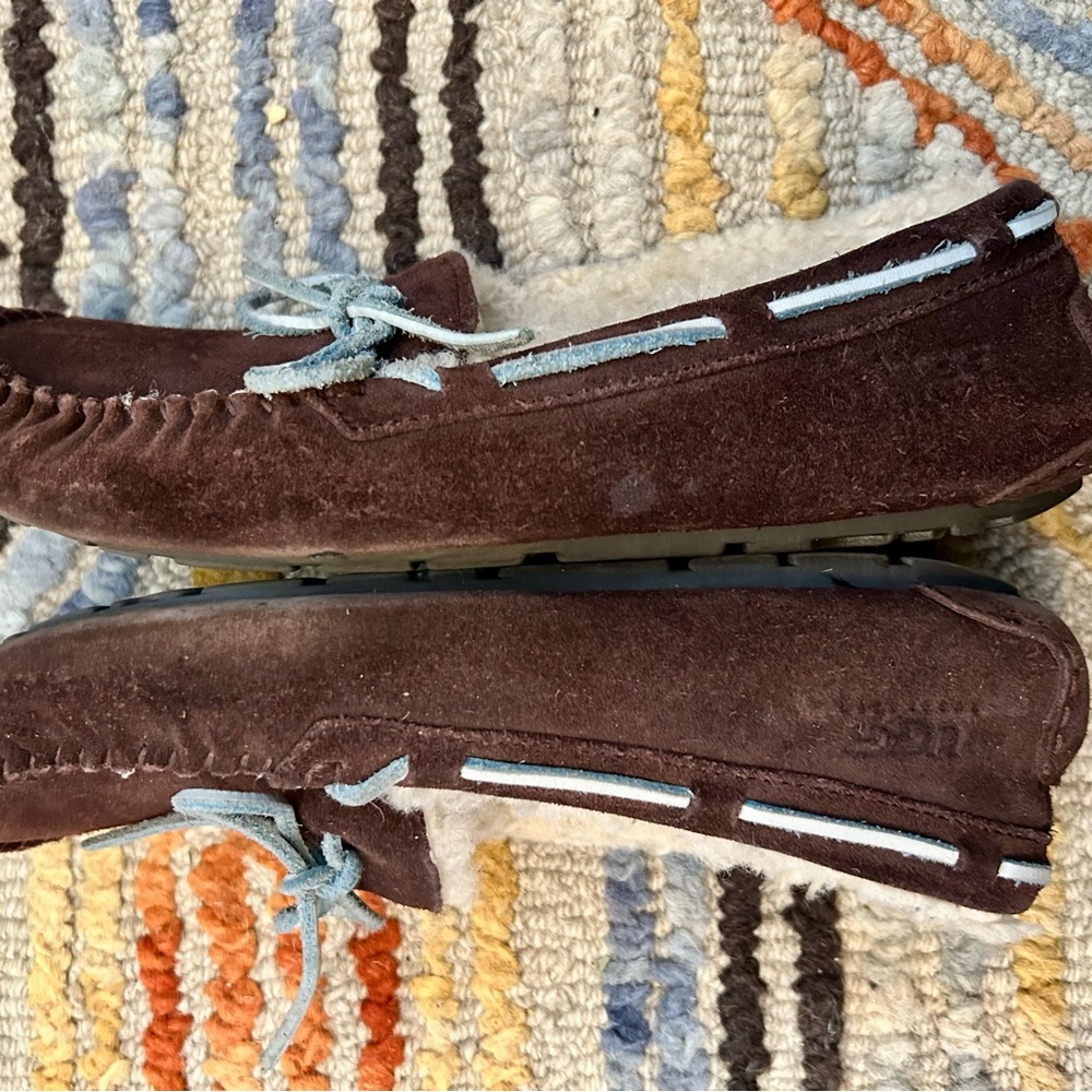 UGG Chocolate Brown Dakota Moccasin - Picture 3 of 7
